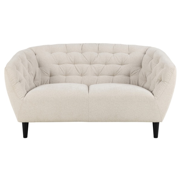 Sofa 2-osobowa Ria beżowa Juto 4 - ACTONA